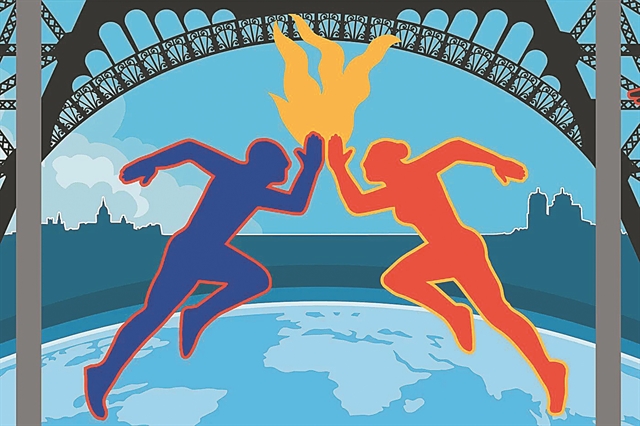 Η Μαριάν Σατραπί «ζωγραφίζει» τους Ολυμπιακούς Αγώνες