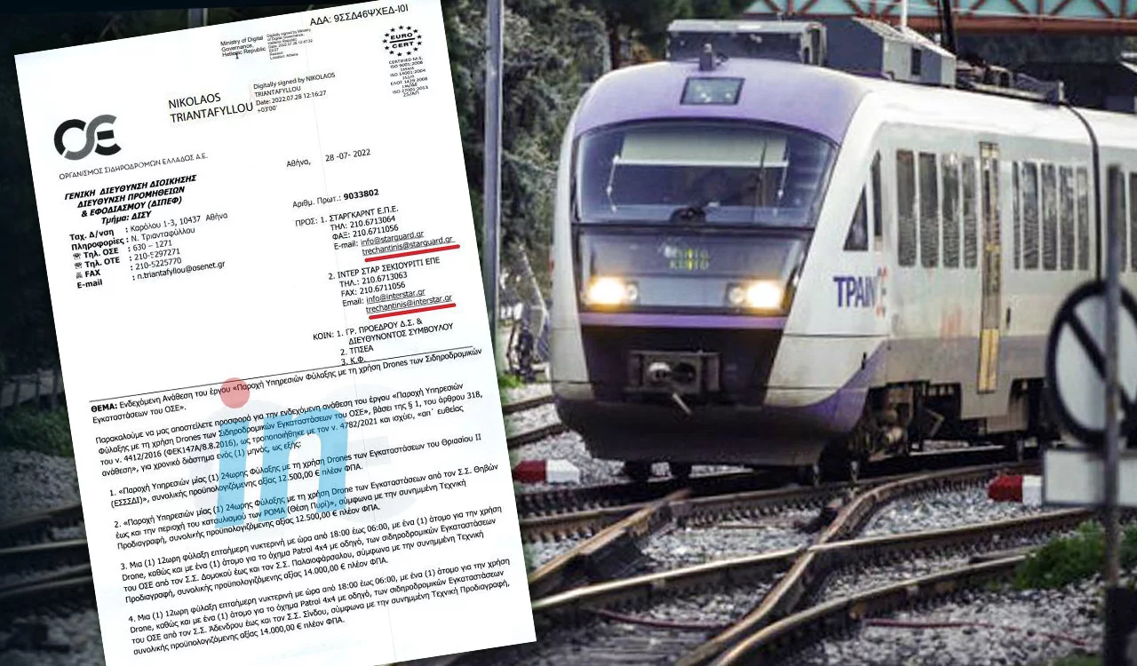 Η μεγάλη ληστεία του τρένου και η φύλαξη των σιδηροδρομικών γραμμών με… drones