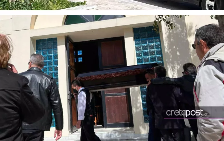 Τέμπη: Οδυρμός στην κηδεία της Μαίρης Μουρτζάκη στην Κρήτη – «Παιδάκι μου, παιδάκι μου»