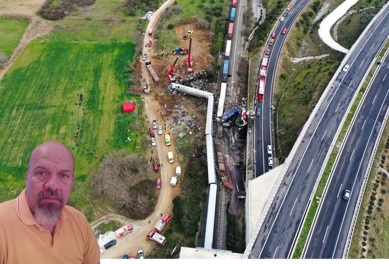 Σε κλίμα οδύνης η κηδεία του ελεγκτή του μοιραίου τρένου