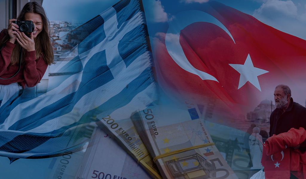 Ελλάδα – Τουρκία: Οικονομικό «κρας τεστ» – Μισθοί, τιμές, πληθωρισμός