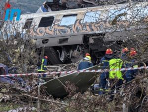 Τέμπη: Μπίρες και λαμαρίνες μετέφερε η εμπορευματική αμαξοστοιχία