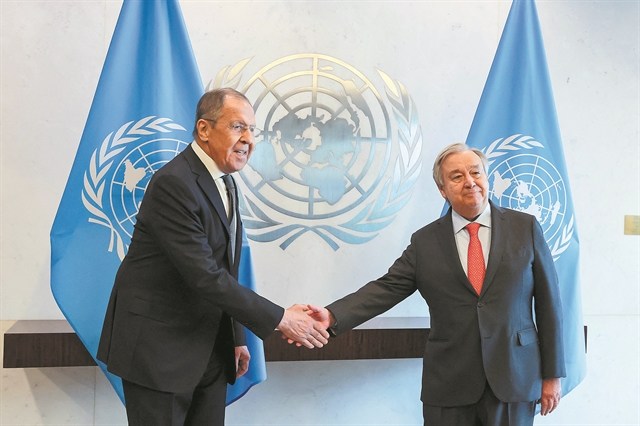 «Κατηγορώ» Γκουτέρες προς Λαβρόφ