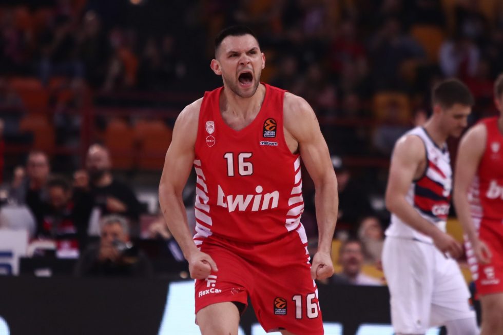 Ολυμπιακός – Μπασκόνια 86-78: Πρώτος και καλύτερος στην Ευρώπη