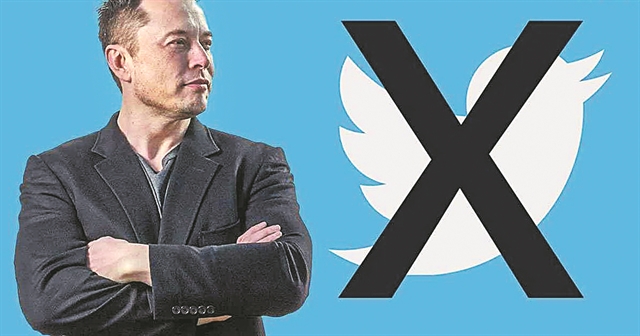 Ο Μασκ έβαλε Χ στο Twitter