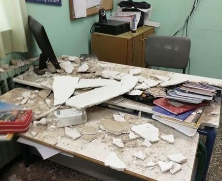 Κατάρρευση οροφής σε σχολείο: Παρέμβαση εισαγγελέα για το περιστατικό στον Βόλο