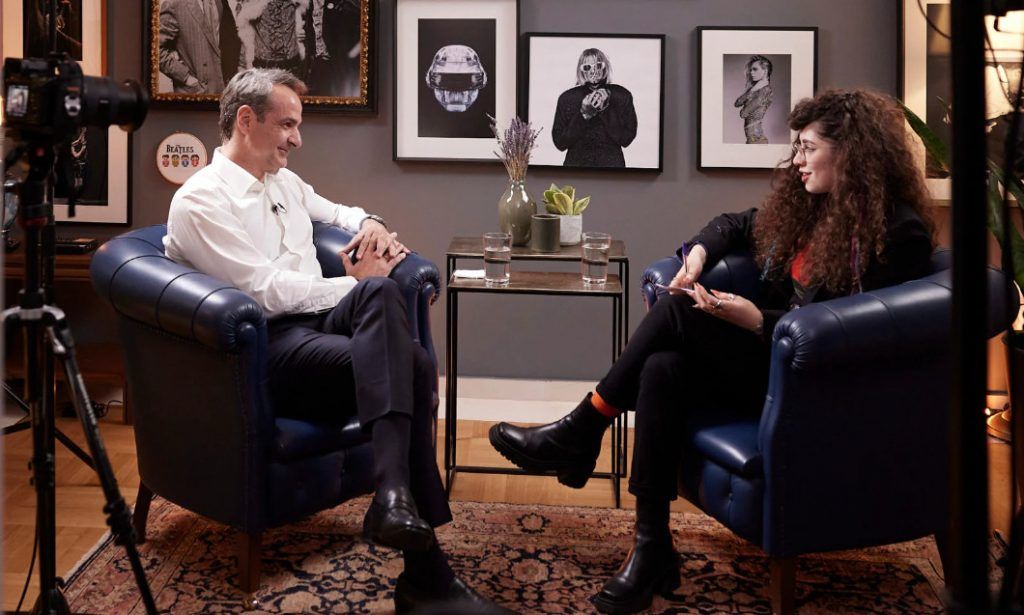 Η Νεφέλη Μεγκ για το πιο «δύσκολο» σημείο της συνέντευξης με τον πρωθυπουργό