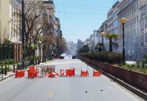 Επεισόδια στην ΑΣΟΕΕ: Ανοιξε η Πατησίων