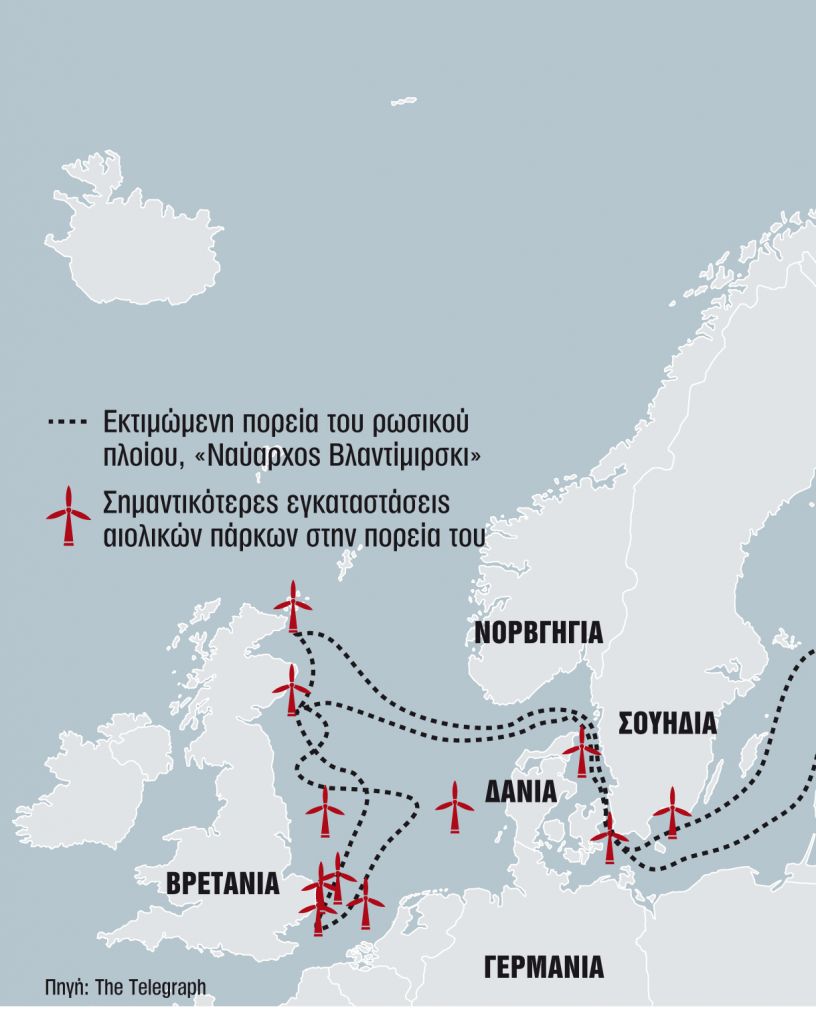 Πώς η Μόσχα ετοιμάζει σαμποτάζ στη Βόρεια και Βαλτική Θάλασσα