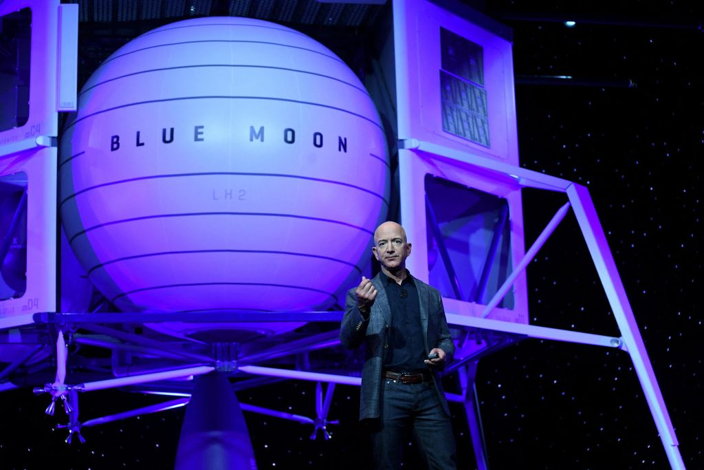 Blue Origin: Η εταιρεία του Τζεφ Μπέζος θα αναπτύξει σεληνάκατο για τη NASA