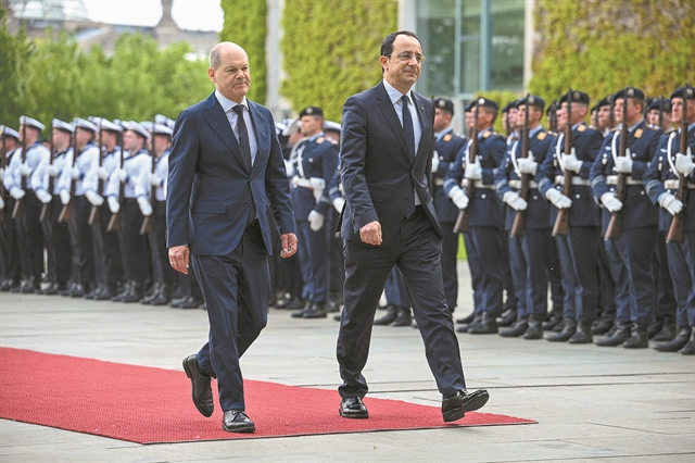 Γερμανική ώθηση για επανεκκίνηση στο Κυπριακό