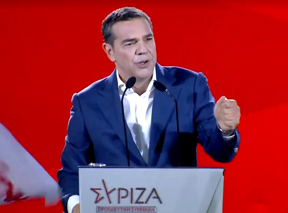 «Τάπα» Τσίπρα στο «κάρφωμα» Μητσοτάκη – «Εάν σέβεσαι το σύνταγμα μένεις, εάν το παραβιάζεις φεύγεις»