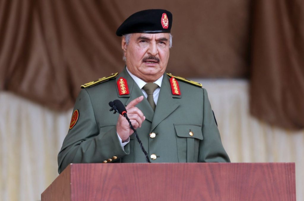 Ο Λίβυος στρατηγός Χαφτάρ βρίσκεται στην Ρώμη