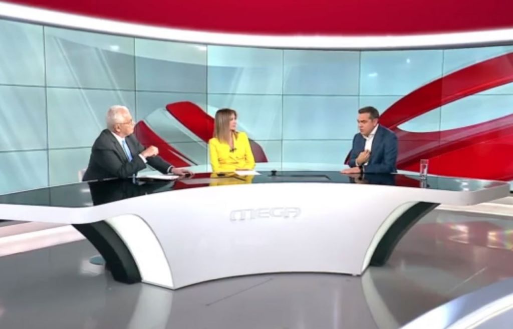 Ο Αλέξης Τσίπρας στο MEGA για κυβέρνηση ειδικού σκοπού και συνεργασίες
