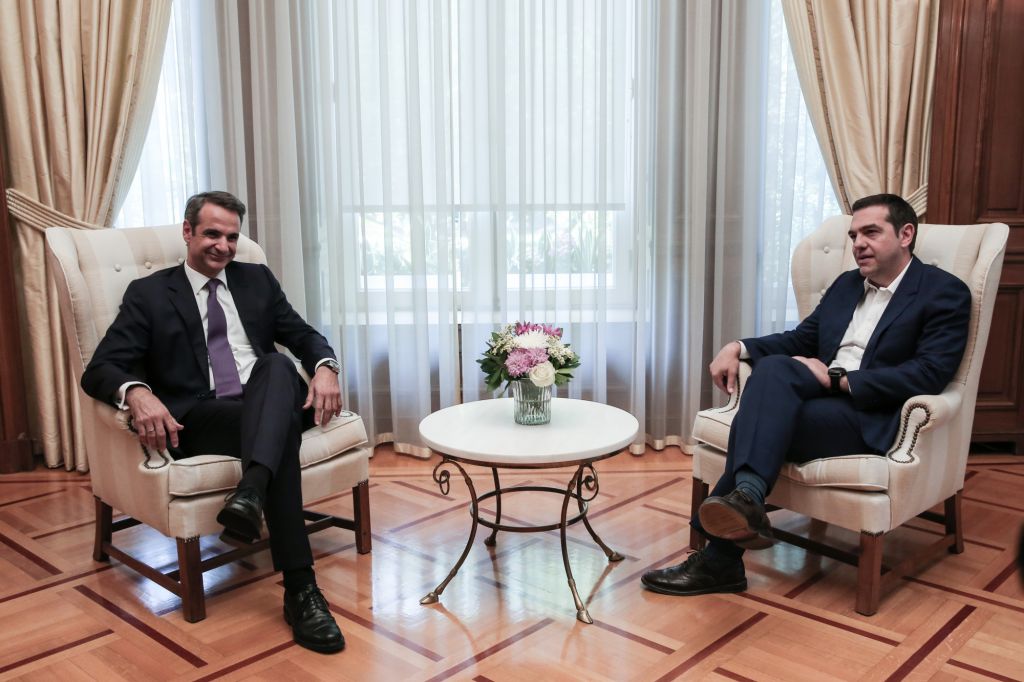 Πώς περιέγραψε τον Αλέξη Τσίπρα και τον Νίκο Ανδρουλάκη ο Κυριάκος Μητσοτάκης