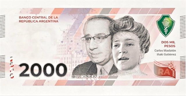 Νέο χαρτονόμισμα 2.000 πέσος εν μέσω ραγδαίας υποτίμησης