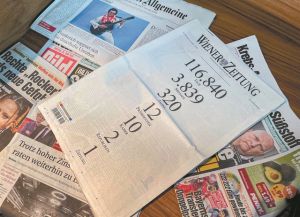 Λουκέτο στην αρχαιότερη γερμανόφωνη εφημερίδα