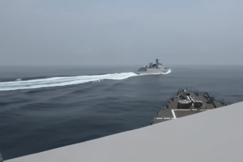 Πώς απετράπη η σύγκρουση κινεζικού πολεμικού πλοίου με αμερικανικό
