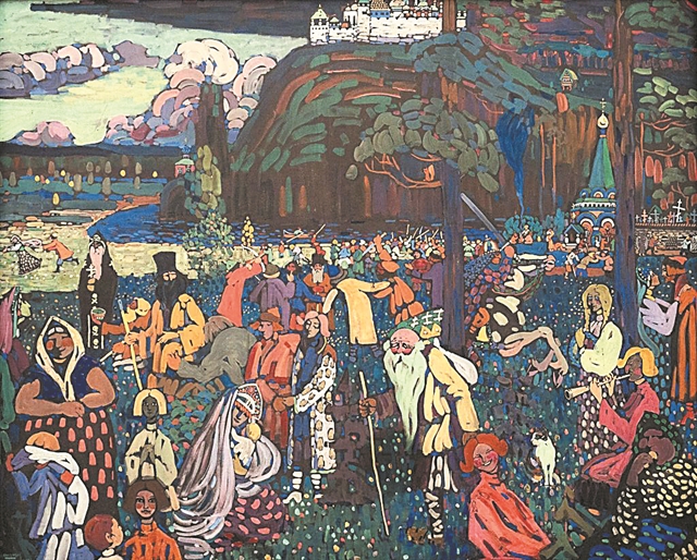 Σε ποιον ανήκει τελικά ο πίνακας «Πολύχρωμη ζωή» του Καντίνσκι;
