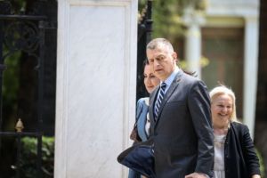 Συνάντηση Στεφανή – Γκιουλέρ στο περιθώριο της Συνόδου των υπουργών Άμυνας του ΝΑΤΟ