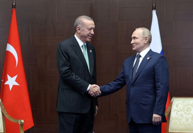 Πούτιν και Ερντογάν συμφώνησαν να επισκεφθεί «σύντομα» ο ρώσος πρόεδρος την Τουρκία