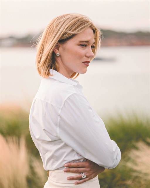 Λεά Σεϊντού, Ανα ντε Αρμας για τη Louis Vuitton στην Αθήνα