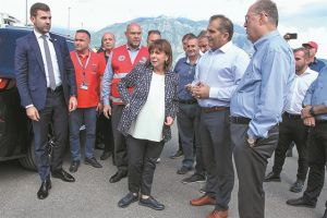 Η ψύχραιμη Πρόεδρος και η πρόκληση στην Καλαμάτα