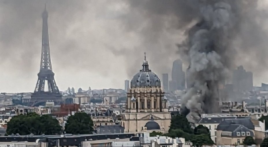 Παρίσι: Ισχυρή έκρηξη από διαρροή αερίου – Κτίρια στις φλόγες