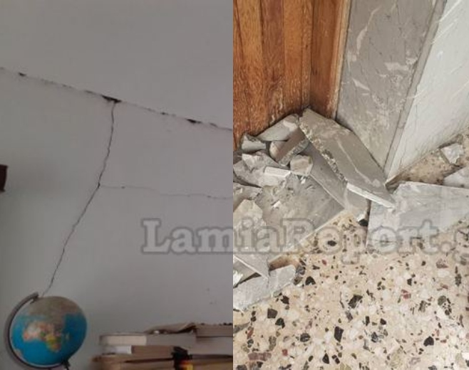 Σεισμός στην Αταλάντη: Ζημιές σε σπίτια και εκκλησίες σε χωριά της Λοκρίδας