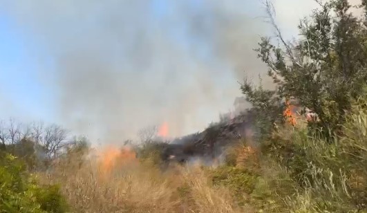 Φωτιά στην Κεφαλονιά: Νέα εστία πυρκαγιάς στη Λακήθρα