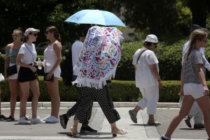 Τριήμερο με 40αρια και νέα θερμική εισβολή με 43 βαθμούς από την Πέμπτη