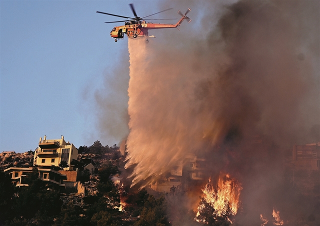 Το 23% της Αττικής κάηκε τα 7 τελευταία χρόνια