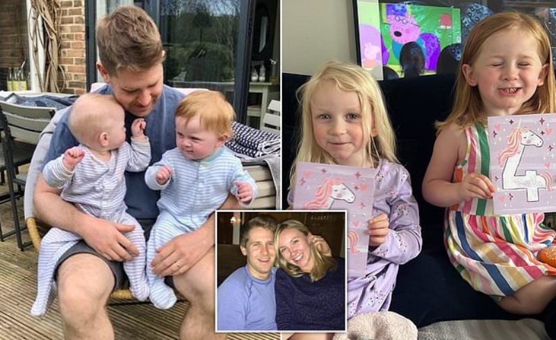 Δίδυμα κορίτσια λαμβάνουν κάρτες γενεθλίων από τον νεκρό πατέρα τους