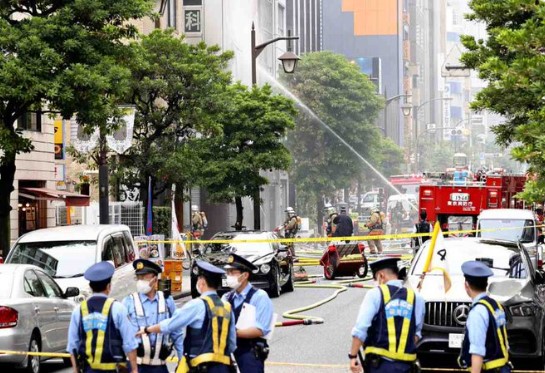 Εκρηξη στην Ιαπωνία: Σε κτίριο στο κέντρου του Τόκιο