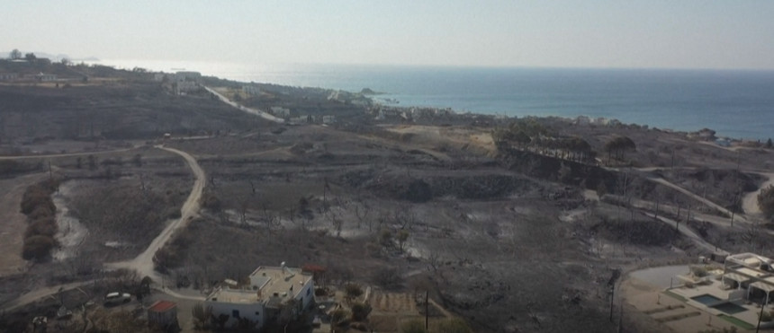 Συγκλονιστικό βίντεο από την καταστροφή στο Κιοτάρι της Ρόδου