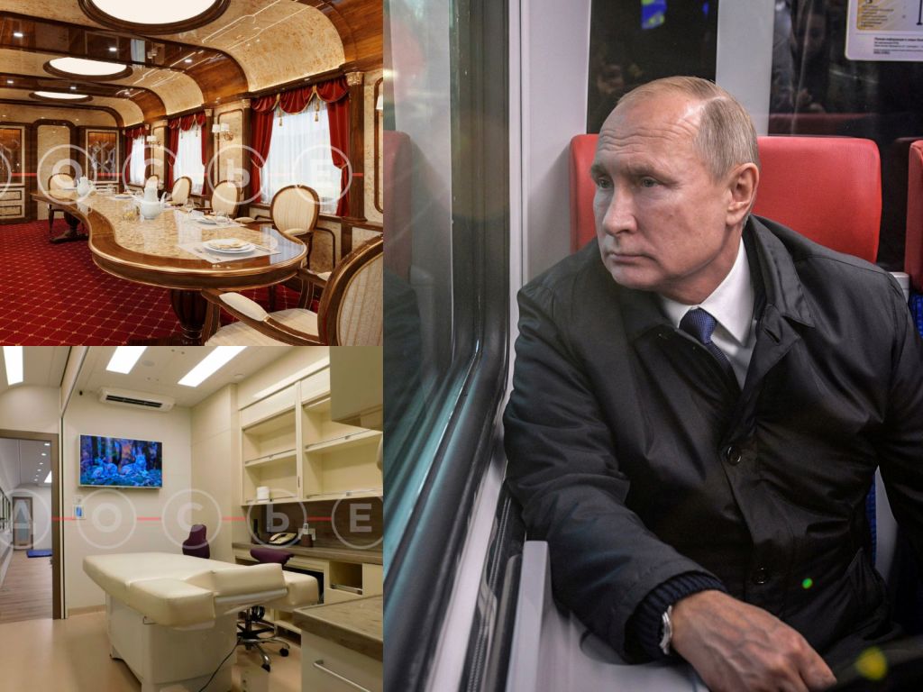 Βλαντιμίρ Πούτιν: Το υπερπολυτελές τρένο του Ρώσου προέδρου