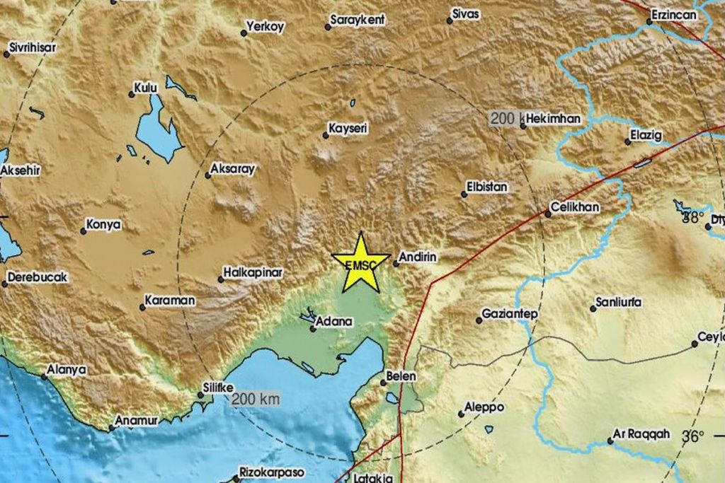 Τουρκία: Ισχυρή σεισμική δόνηση