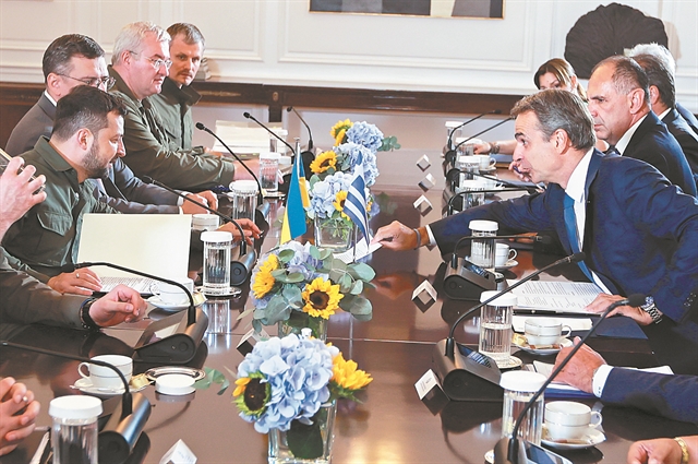 Τριπλή στήριξη στην Ουκρανία