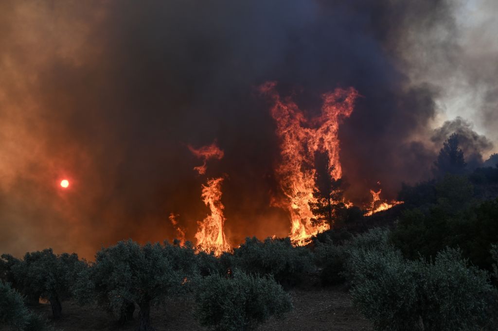 Πυρκαγιά στον Πολύγυρο Χαλκιδικής: Κινητοποίηση της Πυροσβεστικής, ζητήθηκε και η συνδρομή από αέρος