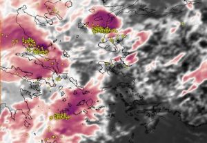 Νέα δορυφορική εικόνα από την κακοκαιρία Daniel – «Πνίγηκε» η Ζαγορά Πηλίου