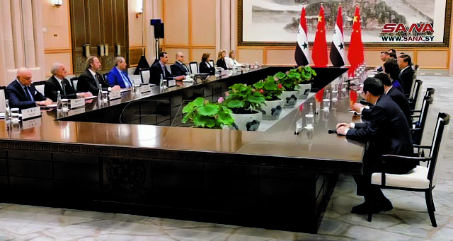 Συνάντηση με τον Σι Τζινπίνγκείχε ο σύρος πρόεδρος Ασαντ
