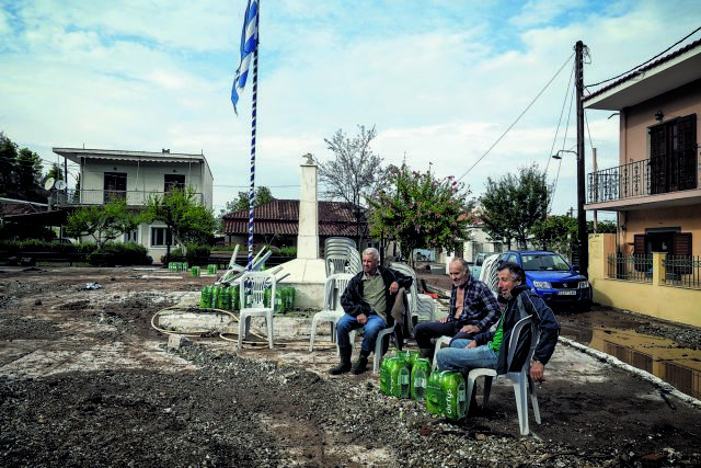 «Bομβαρδισμένα» τοπία