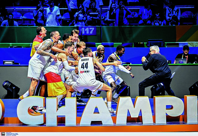 Γερμανοί που κερδίζουν και στο μπάσκετ