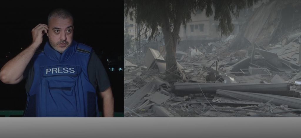 Πόλεμος Ισραήλ – Χαμάς: Ισχυρή έκρηξη στη Γάζα κατά τη διάρκεια ζωντανής σύνδεσης ρεπόρτερ του BBC
