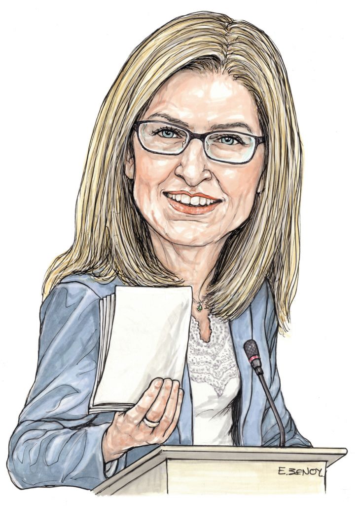 Το σκίτσο της Εφης Ξένου για τα ΝΕΑ 10/10/2023