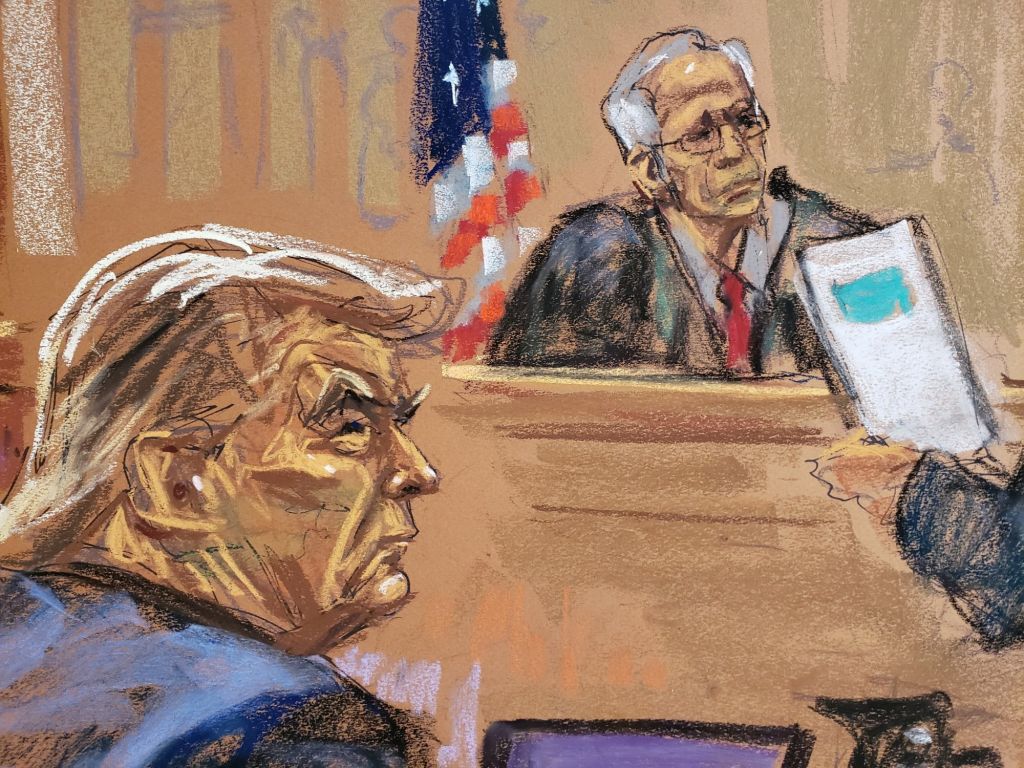 Ντόναλντ Τραμπ: Η αντίδρασή του έξω από το δικαστήριο