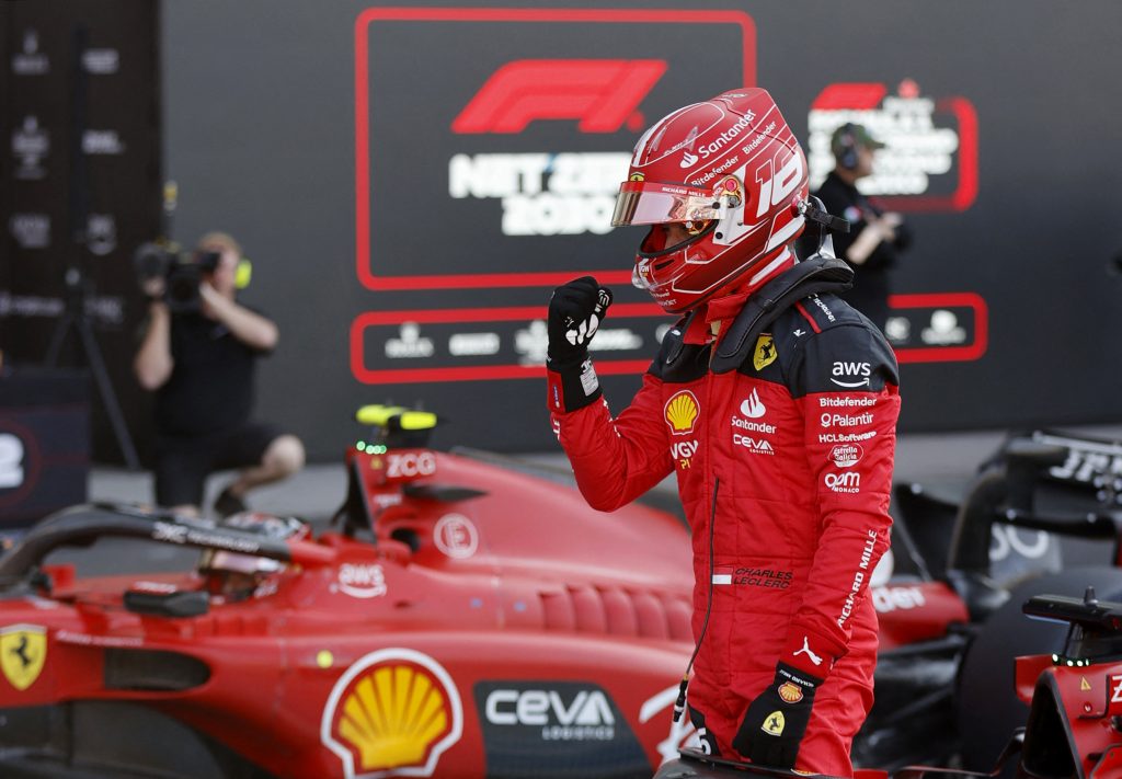 Formula1: Επιτυχία Ferrari, Λεκλέρ και Σάινθ έκαναν το 1-2 στη γραμμή εκκίνησης