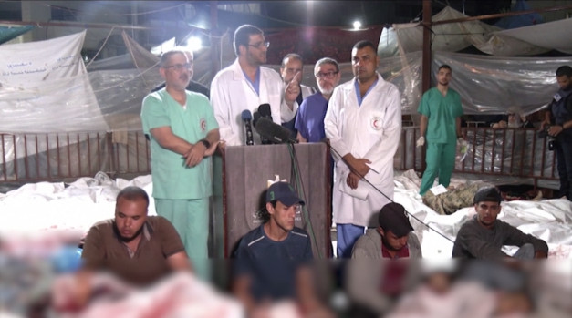 Κάτοικος της Γάζας περιγράφει τον εφιάλτη της έκρηξης στο νοσοκομείο