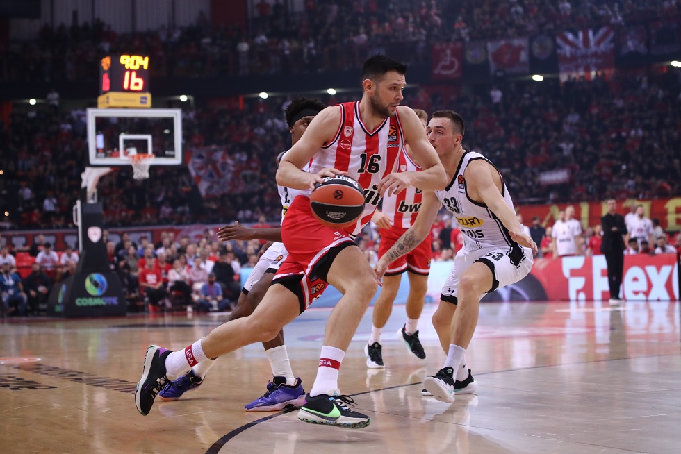 Η βαθμολογία της Euroleague μετά την νίκη του Ολυμπιακού επί της Παρτιζάν