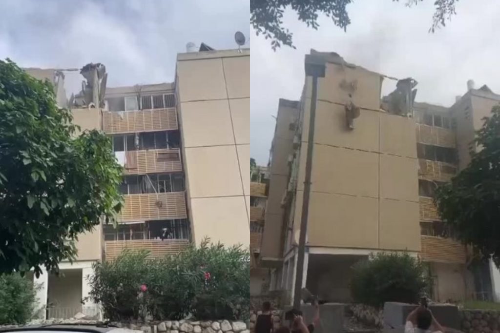 Ισραήλ: Βομβαρδίστηκε κτίριο στο Τελ Αβίβ – Τραυματίστηκαν τρία άτομα